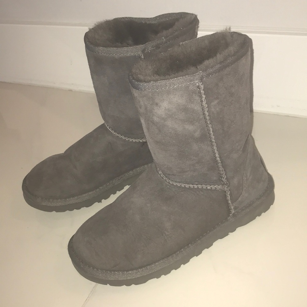 Grey Short Ugg Boots